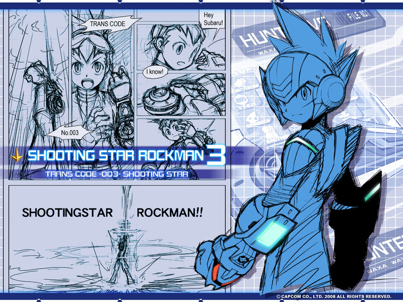 Blue Robot Character — Dramatic, Manga