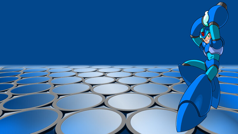 Blue Robot Character — Dramatic