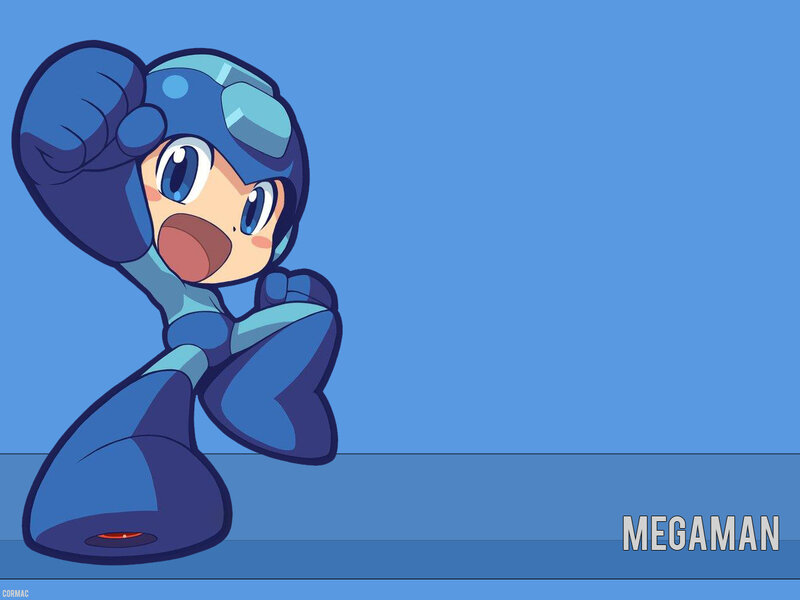 Blue Robot Character — Energetic