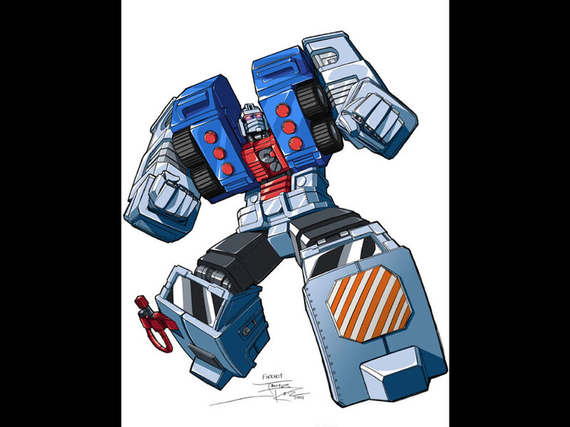 Blue Robot Character — Neutral