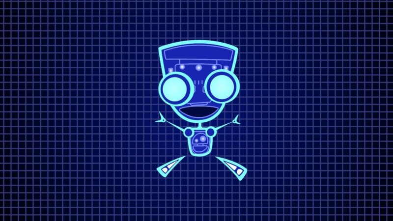 Blue Robot Character — Playful