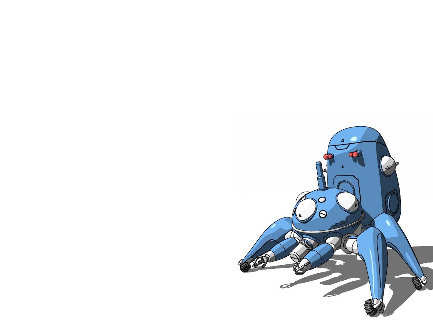 blue robot spider character