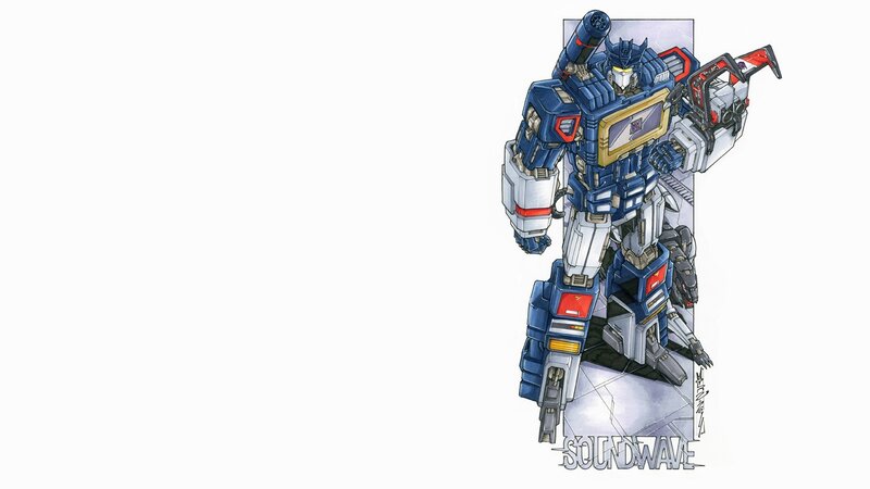 Blue Robot Transformer — Dramatic