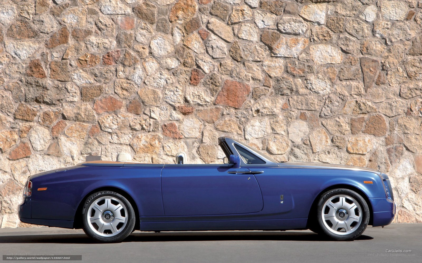 blue rolls-royce convertible