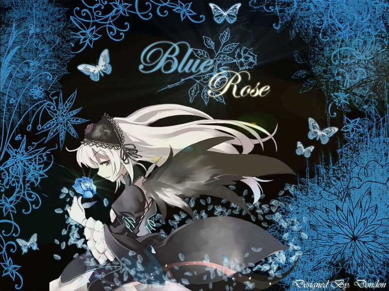 Blue Rose anime artwork