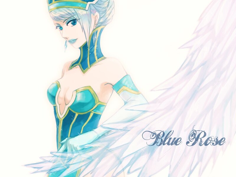 Blue Rose character art