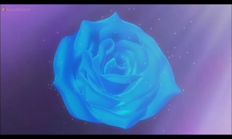 Blue Rose Flower — Serene, Digital Art, Sparkles