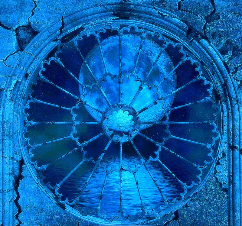 Blue Rose Window