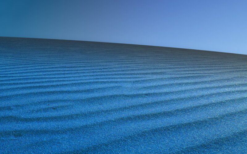 Blue Sand Dunes — Serene