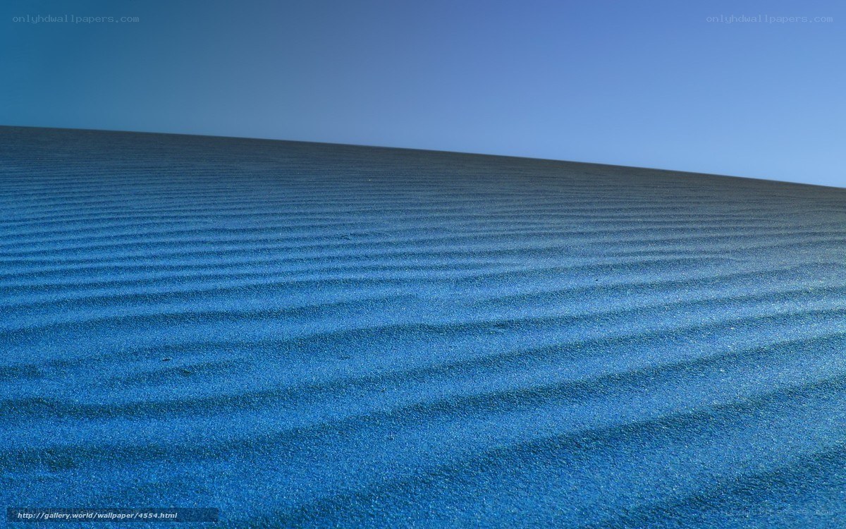 blue sand dunes under clear sky
