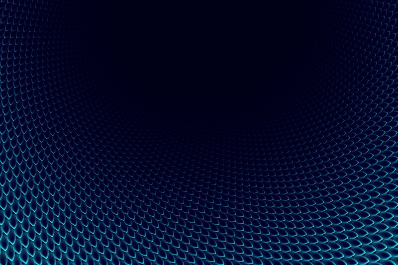 Blue Scale Pattern — Dark