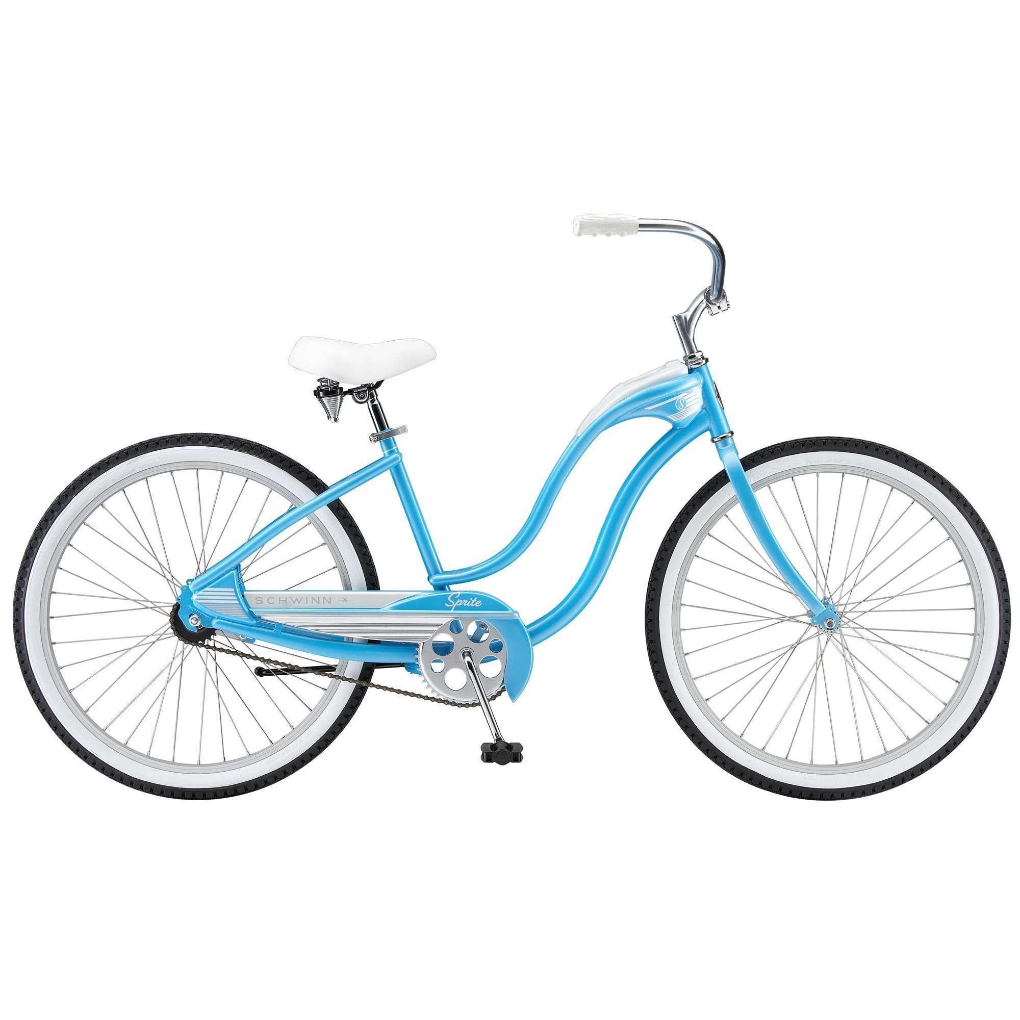 blue schwinn beach cruiser