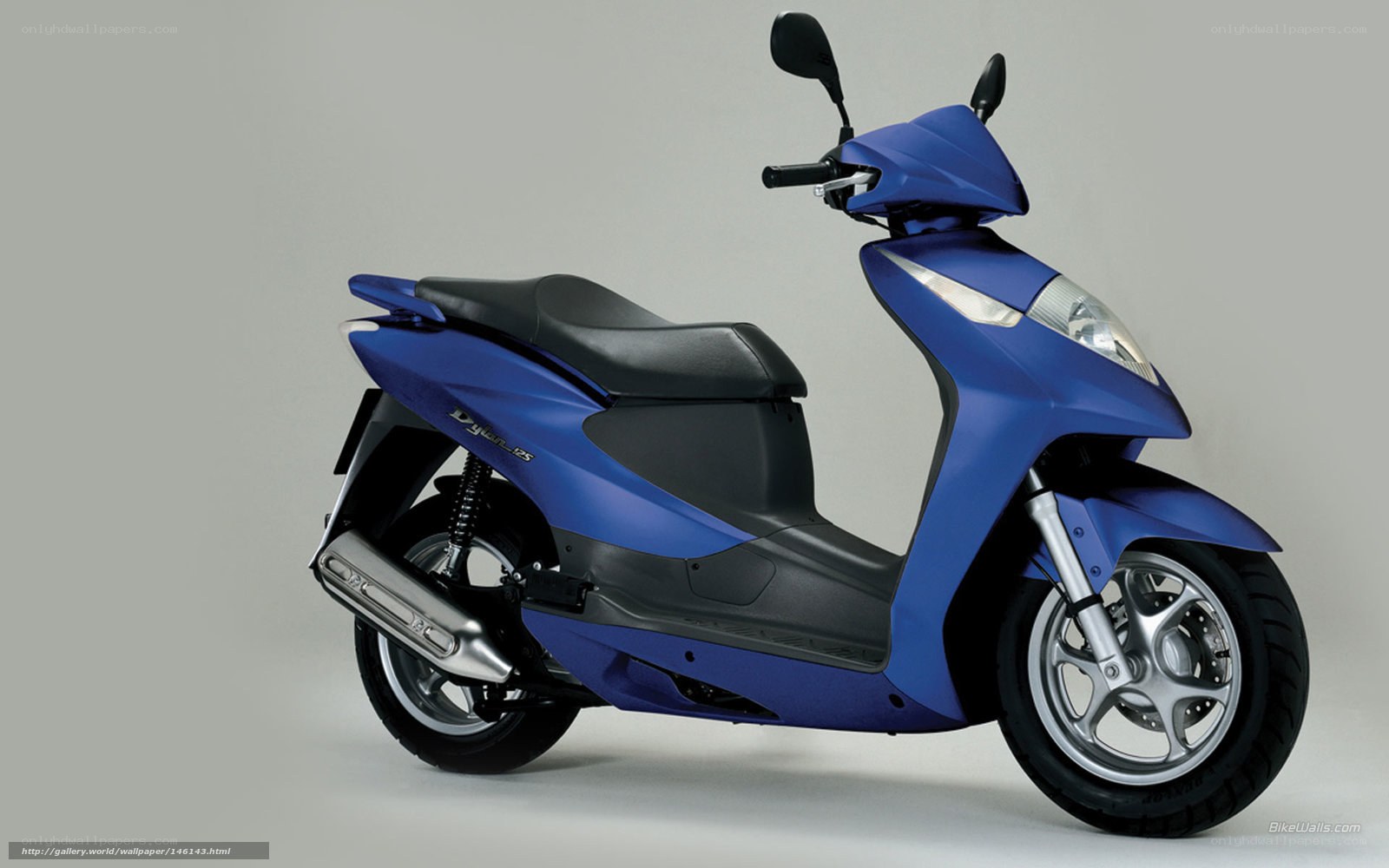blue scooter motorcycle