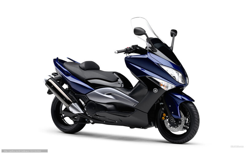 Blue Scooter — Neutral, Photograph, Windshield, Exhaust Pipe