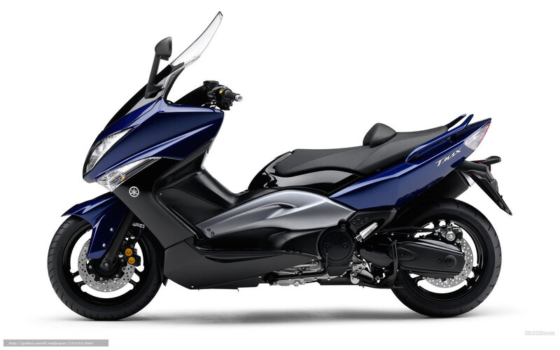 Blue Scooter — Neutral, Photograph, Windshield, Seat, Disc Brakes