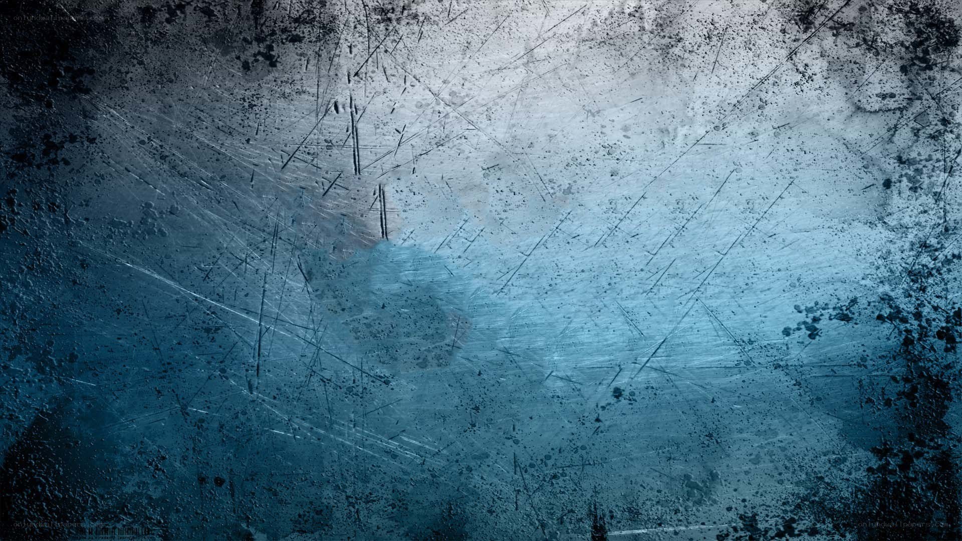 blue scratched metal texture