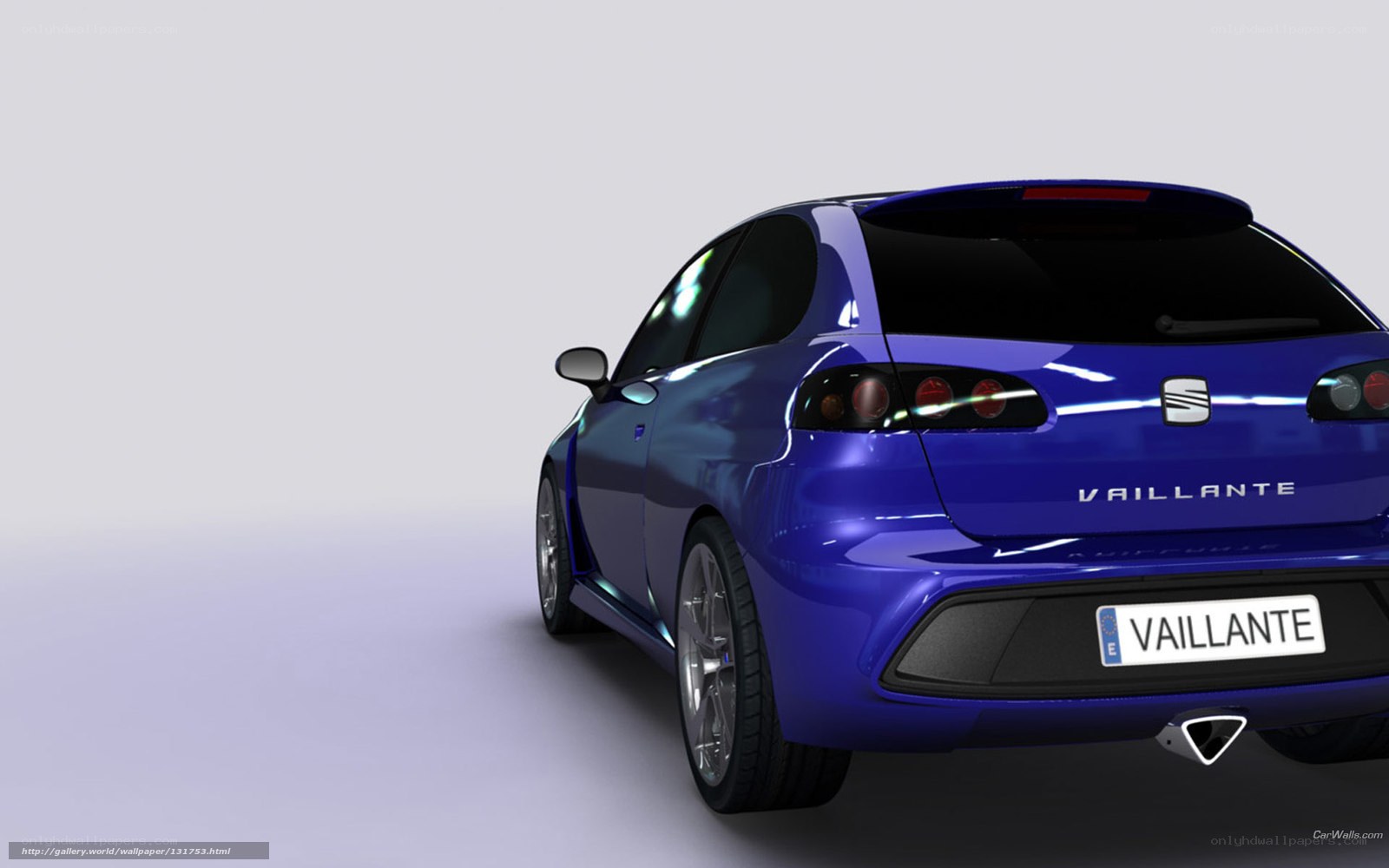 Blue SE Vailante car