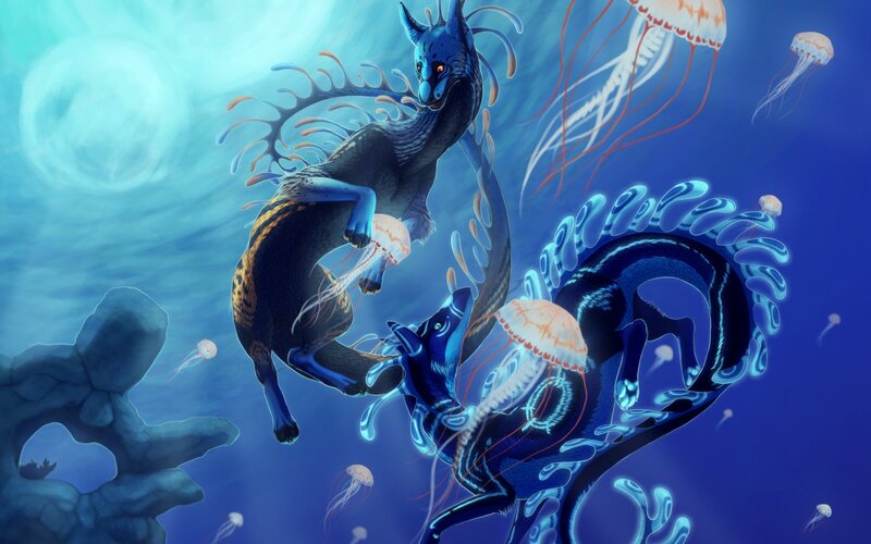 Blue Sea Dragons