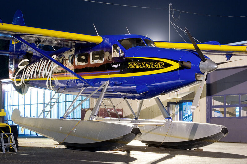 Blue Seaplane