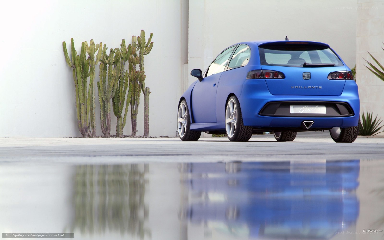 Blue SEAT concept car