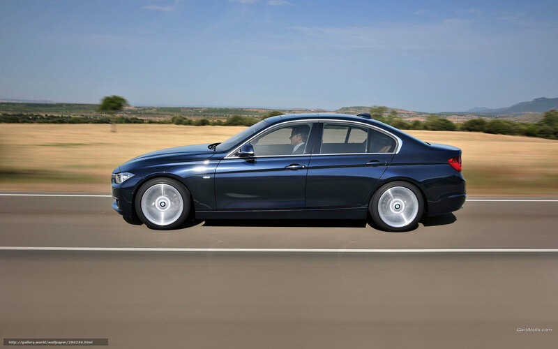 Blue Sedan Car — Dynamic, Afternoon, Photograph, Driver, Road