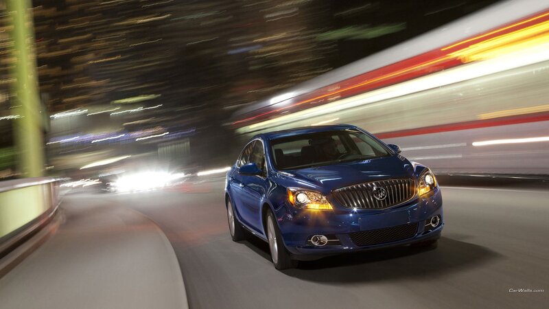 Blue Sedan Car — Dynamic, Night, Photograph