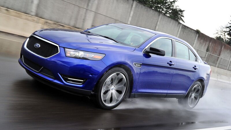 Blue Sedan Car — Dynamic, Photograph, Road, Concrete Wall