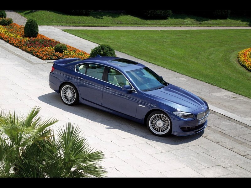 Blue Sedan Car — Serene, Afternoon