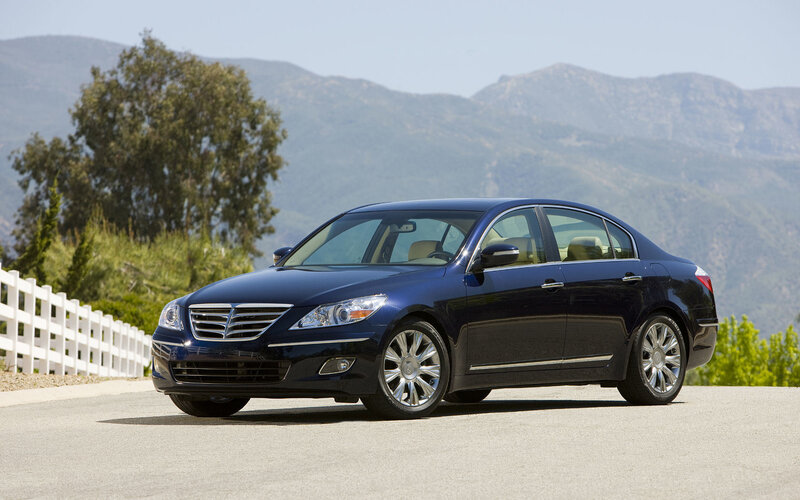 Blue Sedan Car — Serene, Daytime