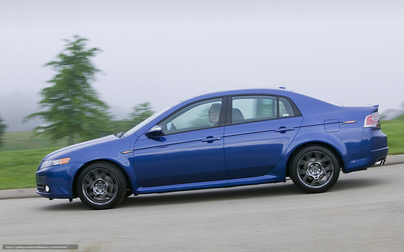 blue sedan in motion