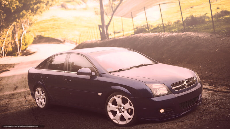 blue sedan on a road