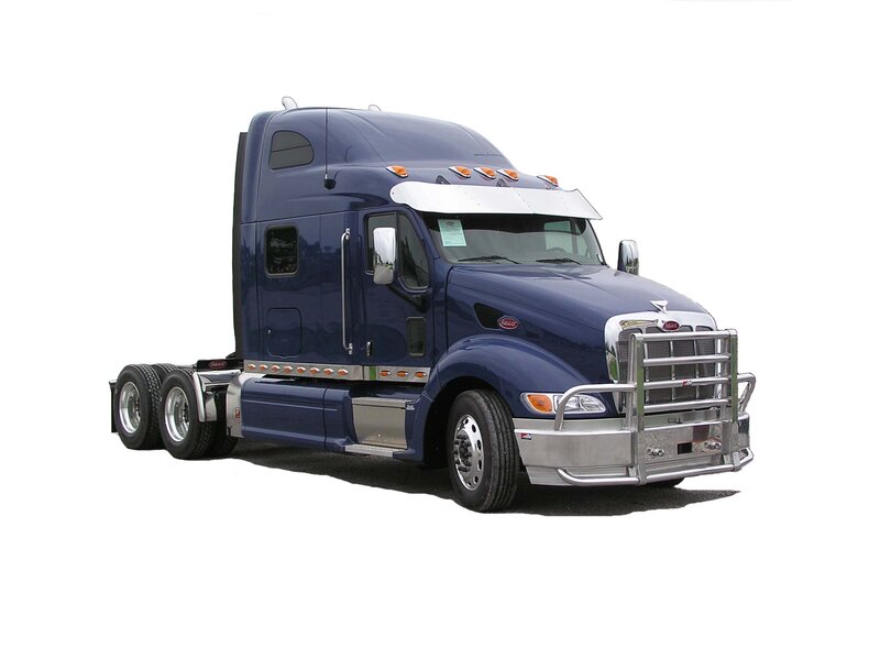 Blue Semi-truck — Neutral, Photograph