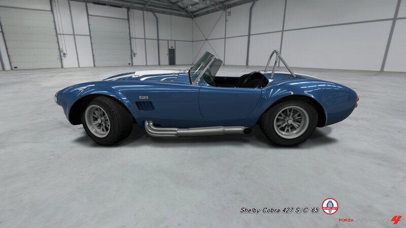 Blue Shelby Cobra Car — Neutral, 3d Render