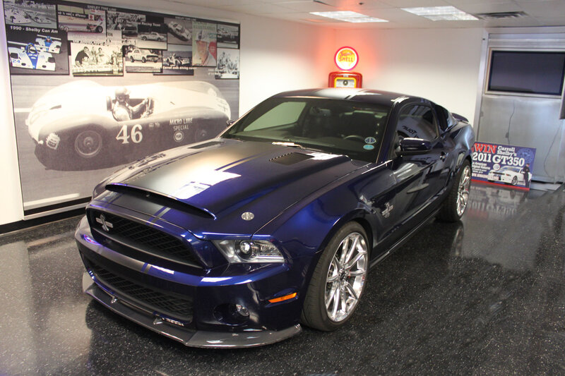 Blue Shelby GT500