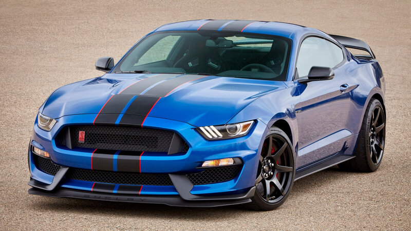 Blue Shelby Mustang — Dynamic, Photograph