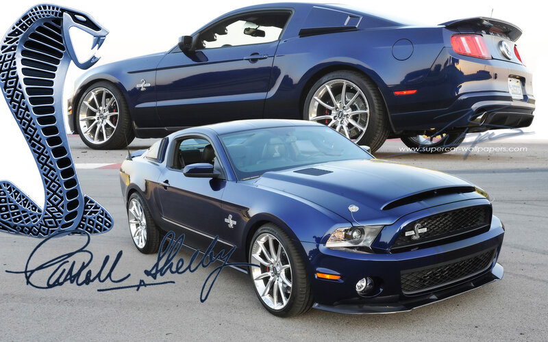 Blue Shelby Mustang — Dynamic
