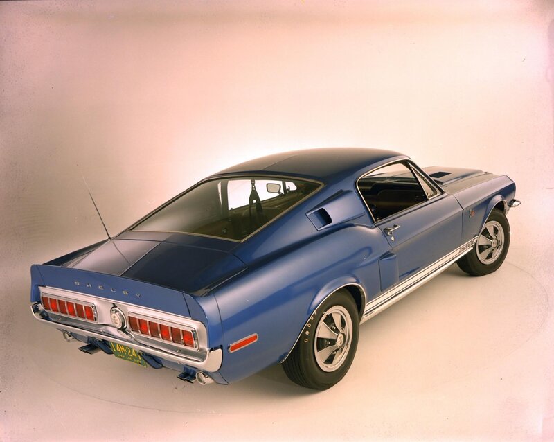 Blue Shelby Mustang — Neutral