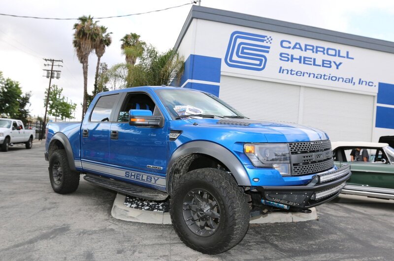Blue Shelby Truck