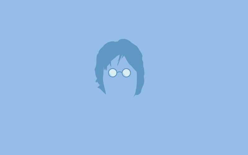 blue silhouette of a person