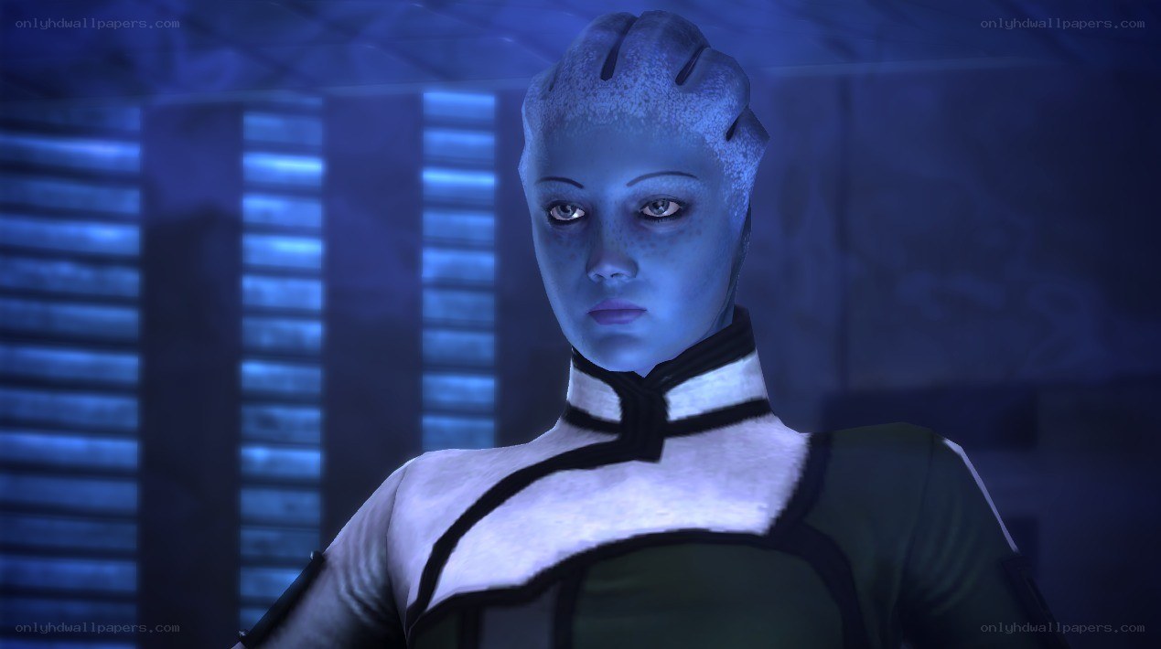 blue-skinned alien character