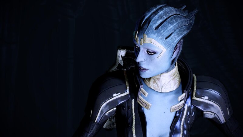 Blue-skinned Alien Character — Blue, Dramatic, 3d Render
