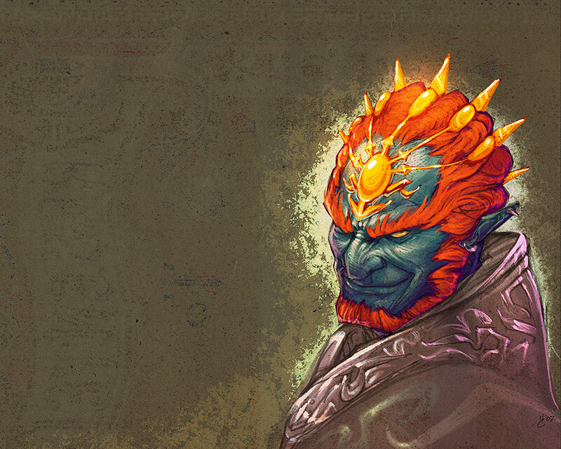 blue-skinned alien with crown