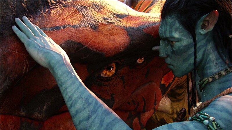 Blue-skinned Avatar — Blue, Intimate
