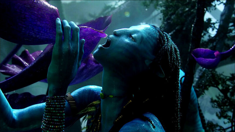 Blue-skinned Avatar