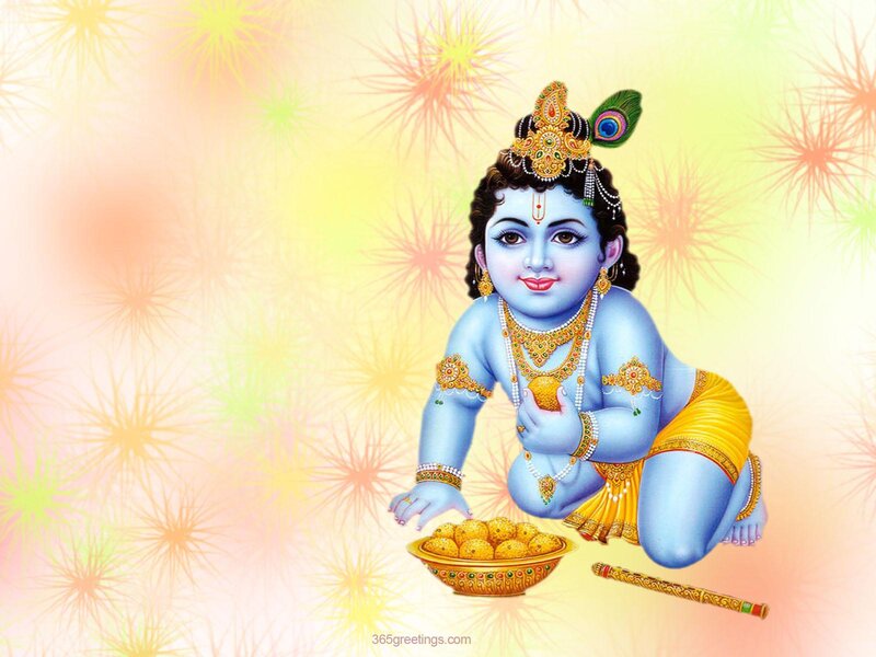 Blue-skinned Child Deity — Blue