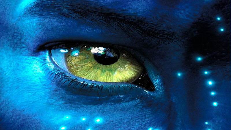 Blue-skinned Eye — Blue, Dramatic