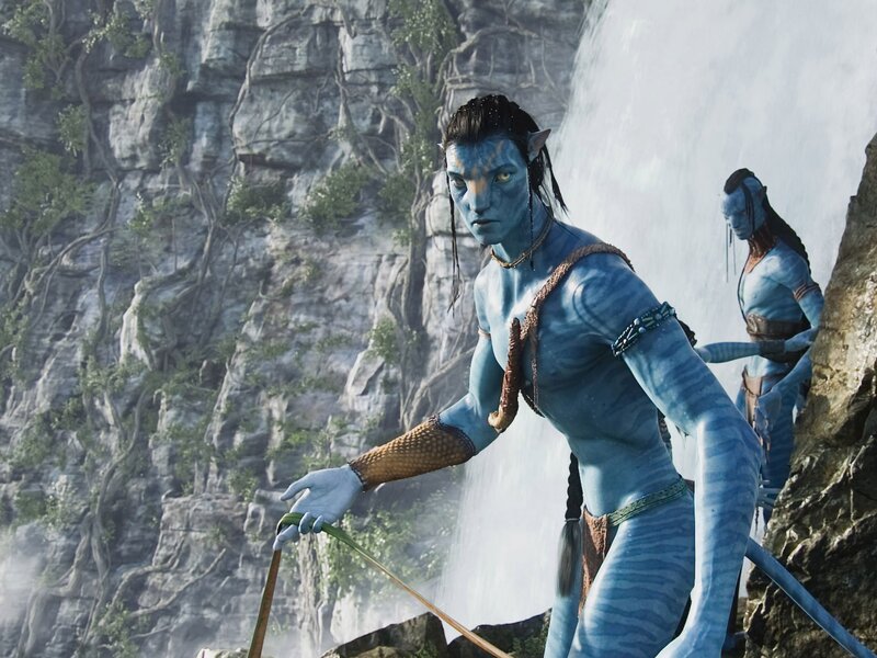 Blue-skinned Humanoid — Blue, Dramatic, 3d Render