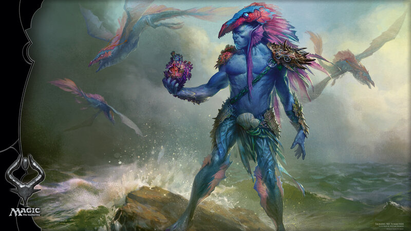 Blue-skinned Humanoid — Blue