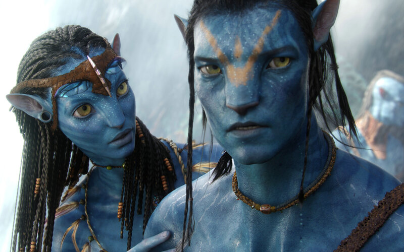 Blue-skinned Na'vi Characters — Blue
