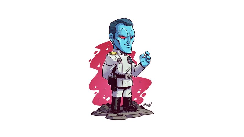 Blue-skinned Officer